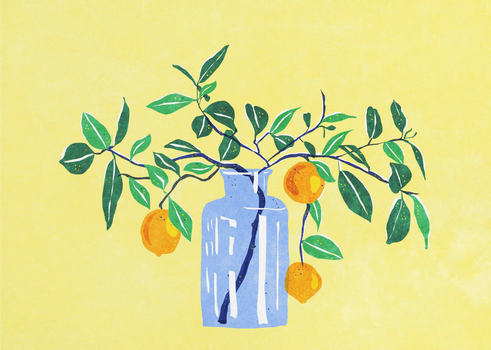 Orangenbaum | Poster - Kunstdruck