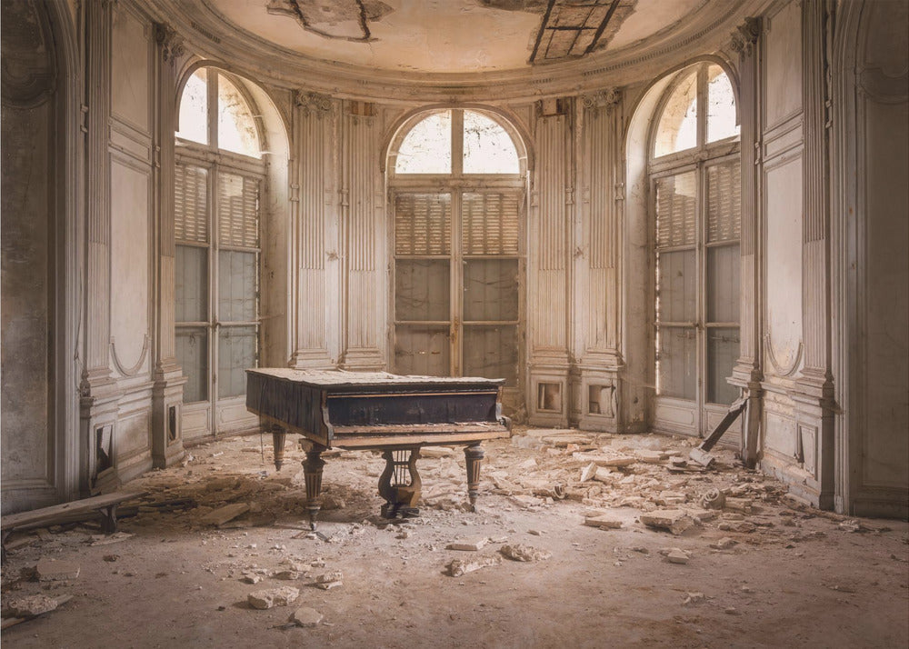 Piano en décomposition | Tableaux sur Toile