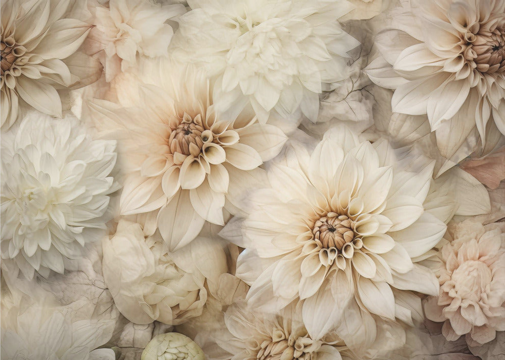 Fa Vintage Floral 84 | Fototapeta