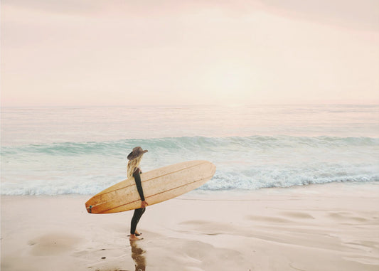 Surfeuse Cowgirl | Tableaux sur Toile