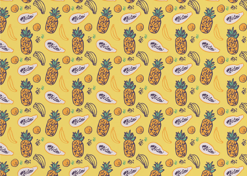 Tropical Fruit Fiesta | Poster