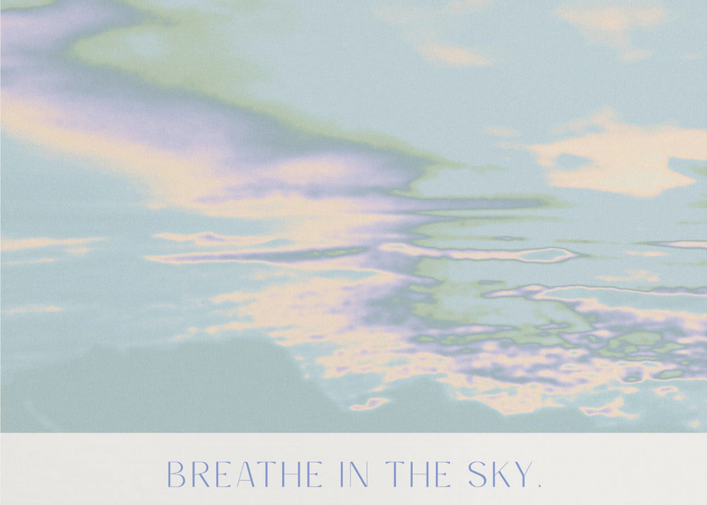 Dreamy Sky Reflection | Poster