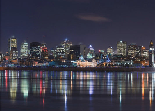 Notte di Montreal | Carta da Parati Fotografica