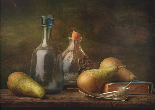 Stil-life with feather | Poster