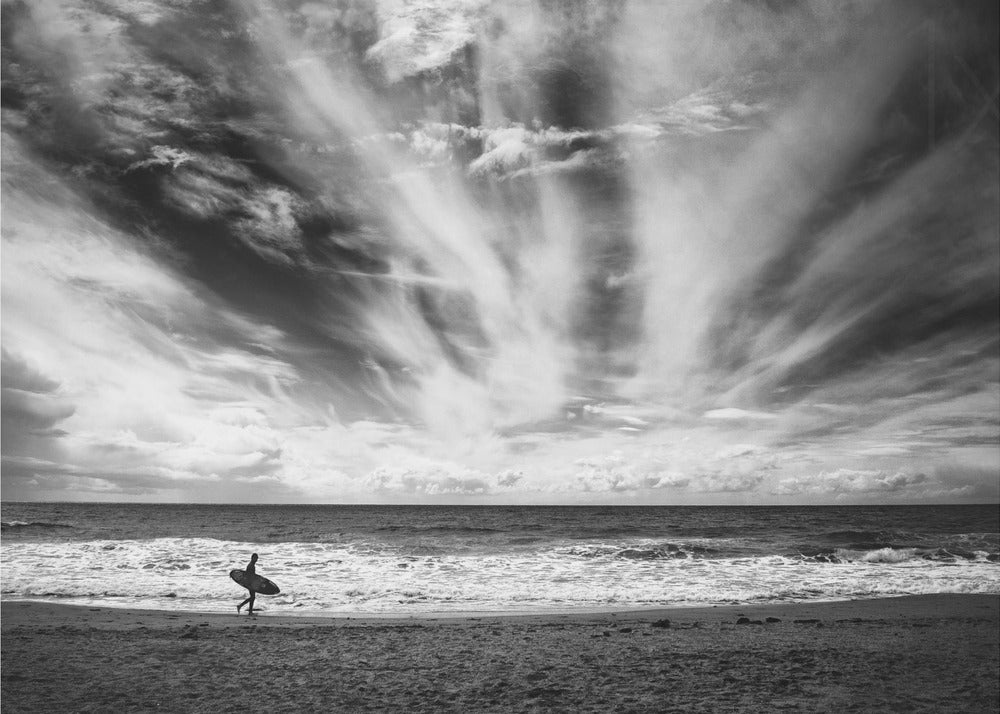 De eenzaamheid van een surfer | Posters - Kunstdrukken
