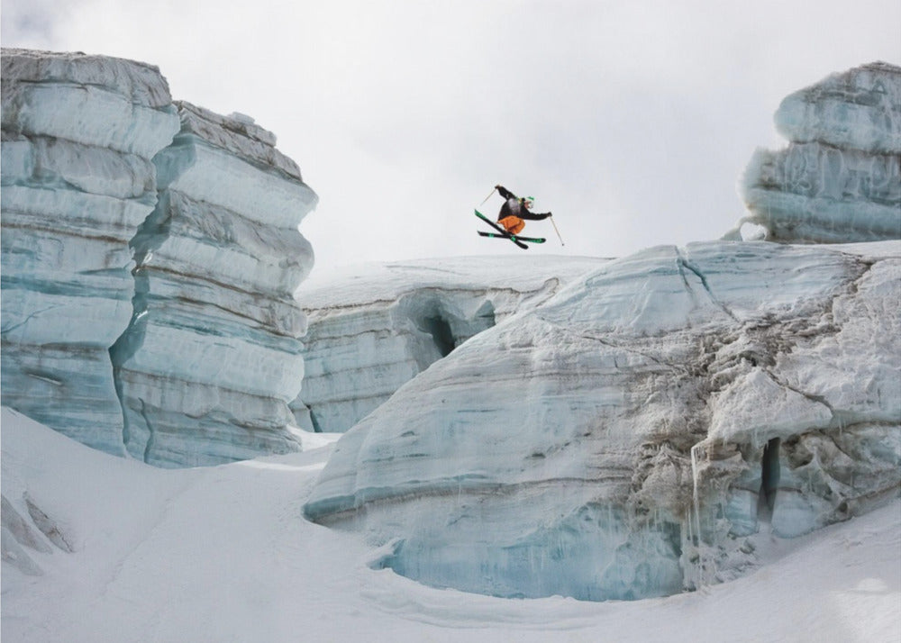 Candide Thovex ud af ingenting ind i ingenting | Plakater - Kunsttryk