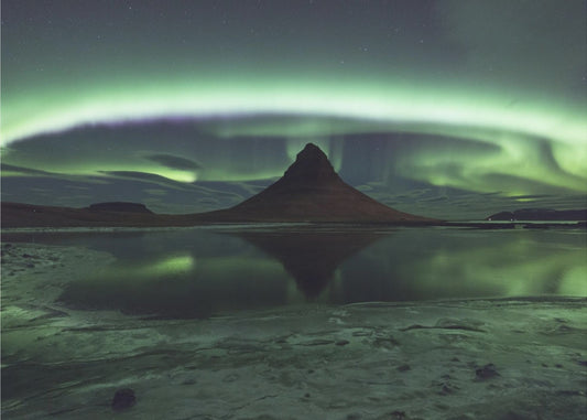 Kirkjufell Aurora | Fototapeter
