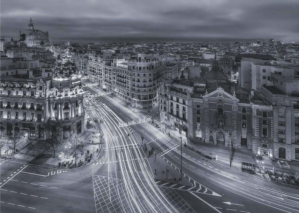 Madrids bylys | Plakater - Kunsttryk