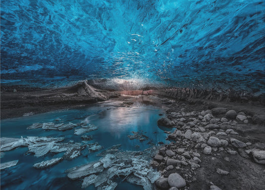 Grotte de glace | Papier Peint Photo