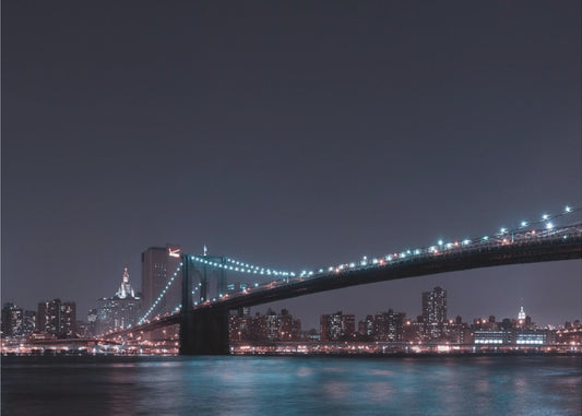Horizon de Manhattan et pont de Brooklyn | Papier Peint Photo