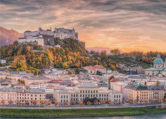 Salzburg in Herbstfarben | Fototapeten