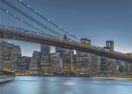 New York - Blå timmen över Manhattan | Poster
