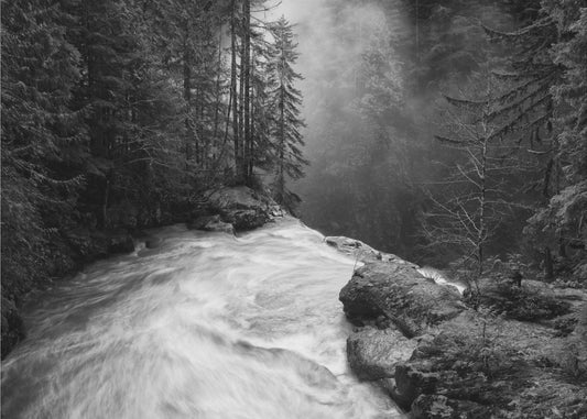 Au-dessus des chutes | Papier Peint Photo