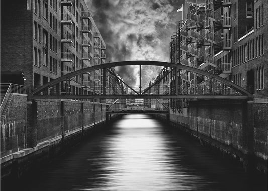 L'autre côté de Hambourg | Papier Peint Photo