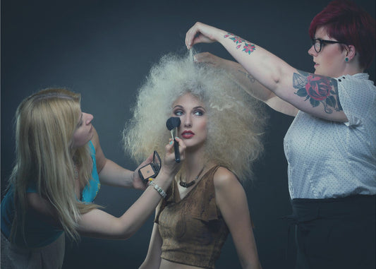 Glamour ist harte Arbeit | Leinwand-Bilder
