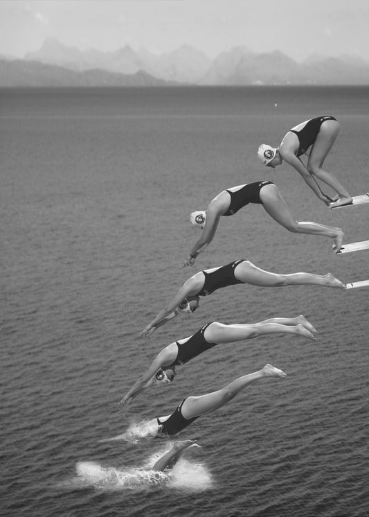 The beauty of diving | Canvas