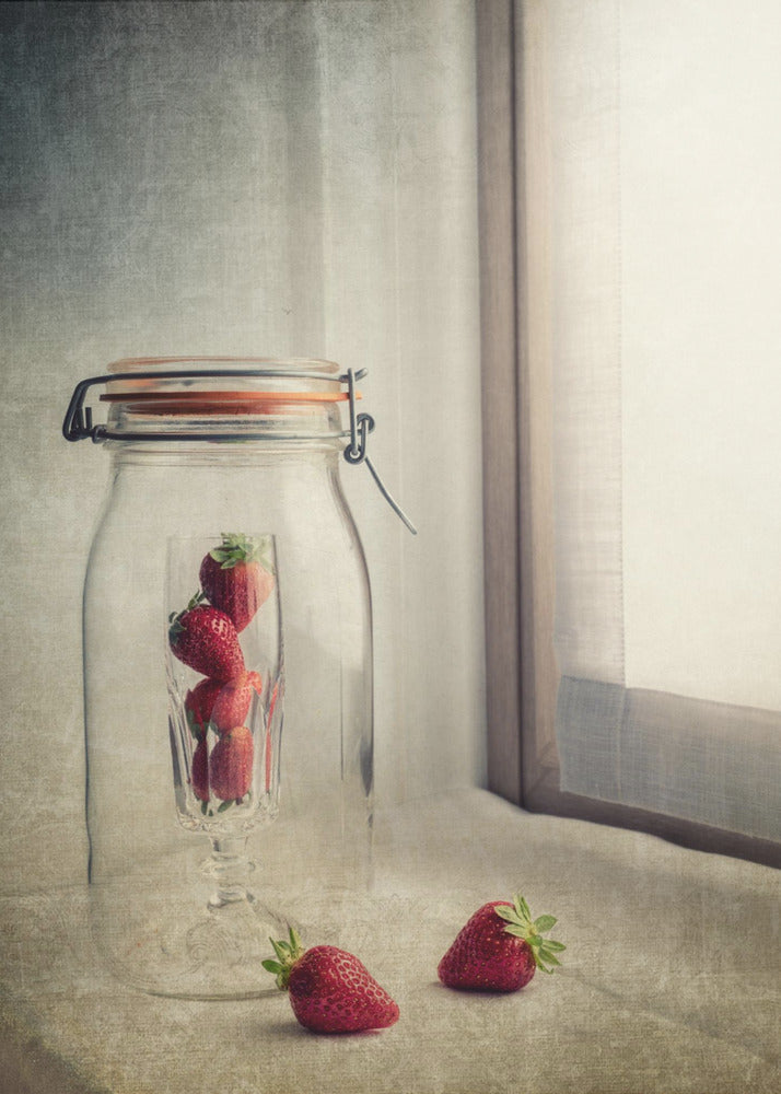 L'énigme de la fraise | Posters - Affiche Artistique