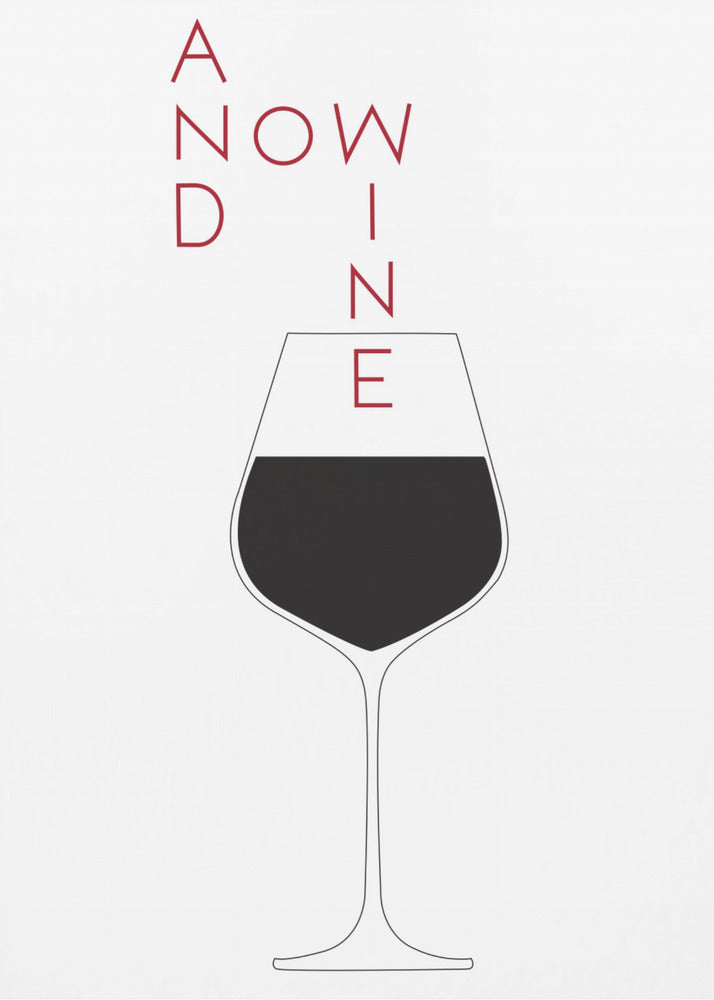 E adesso il vino | Stampe su Tela