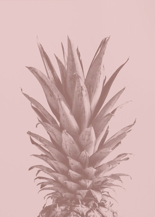 Ananas Pinkki 05 | Julisteet - Taidevedokset