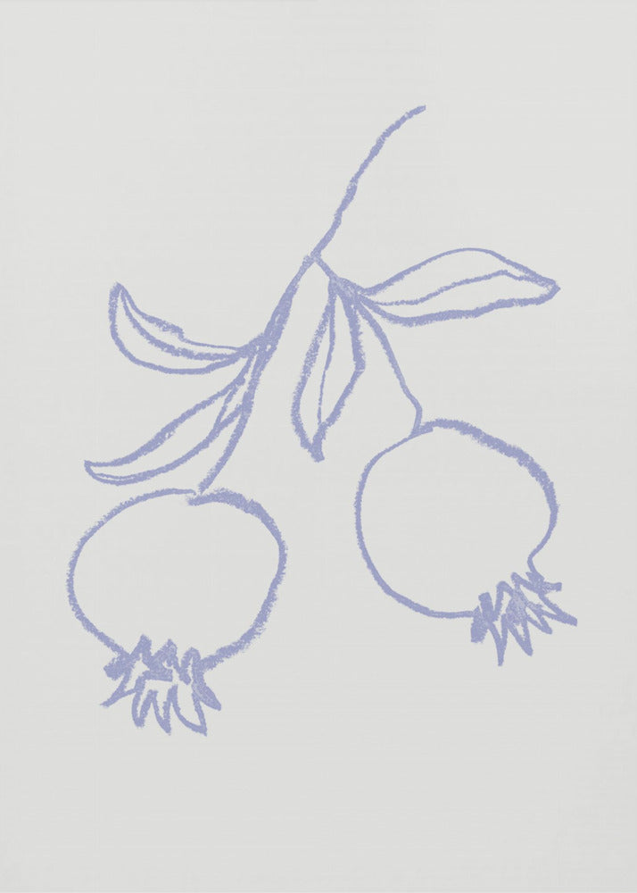 Grenade Lilas | Posters - Affiche Artistique