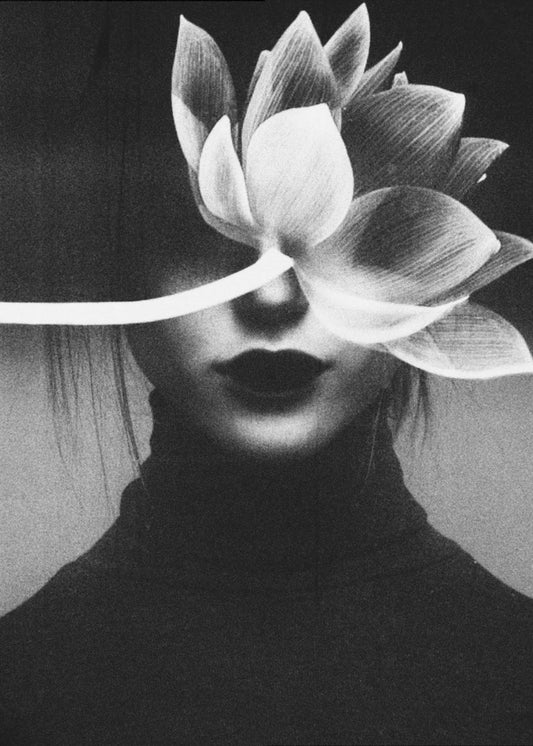 La douleur comme une fleur qui s'épanouit | Tableaux sur Toile