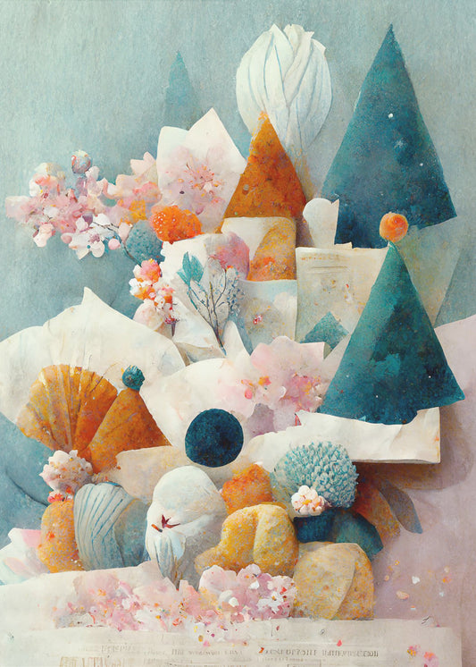 Whimsical Bloomscape | Poster