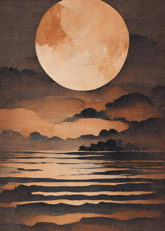 Pleine Lune | Tableaux sur Toile