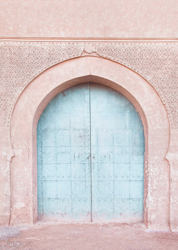 Porta turchese | Stampe su Tela