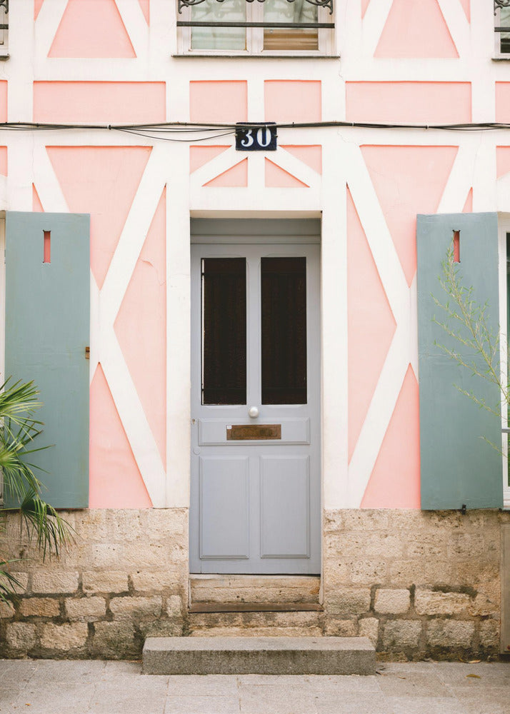 Rue de Cremieux numer 30 - Paryż | Wydruki na łótnie