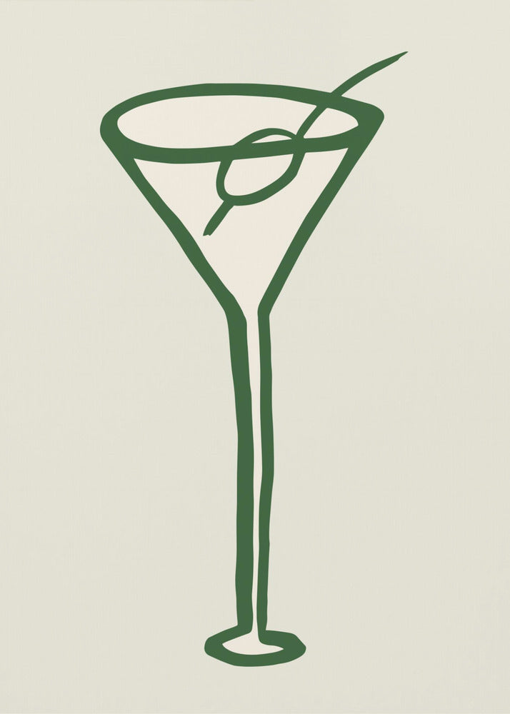 Cocktail Green | Poster