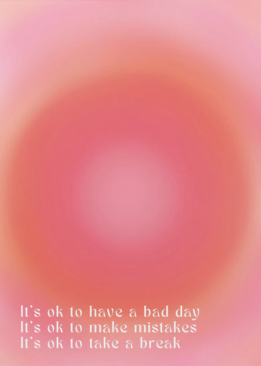 Motiverande Aura-poster | Canvas