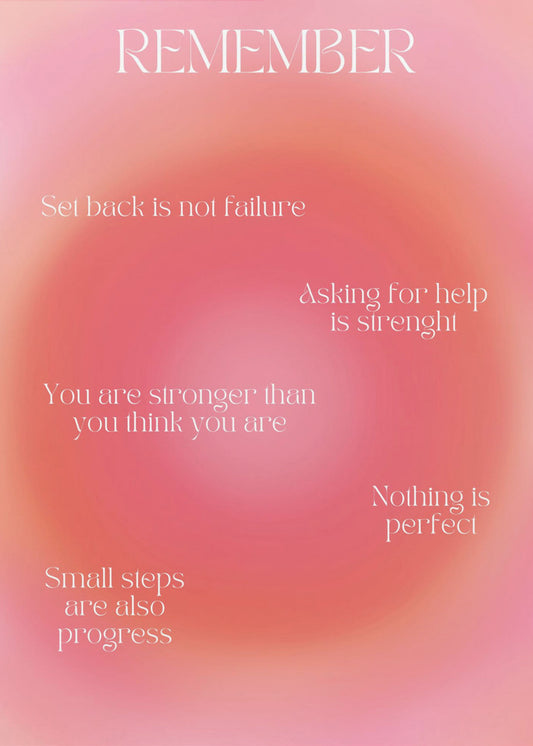 Motiverande Aura-poster | Canvas