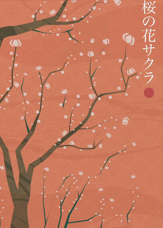 Sakura no hana | Stampe su Tela
