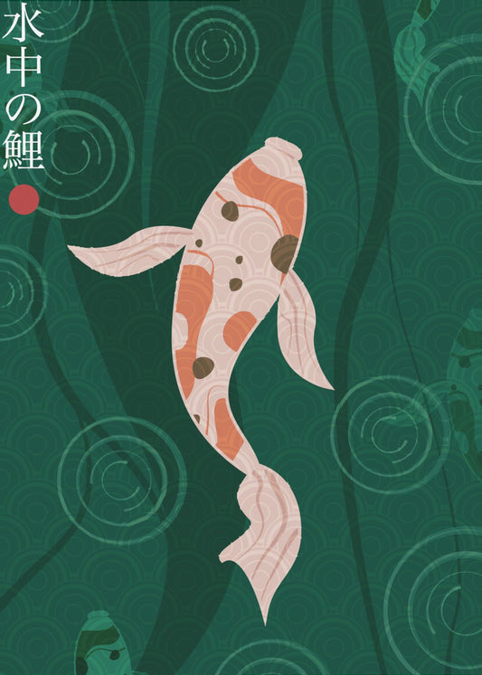 Suichū no koi | Stampe su Tela
