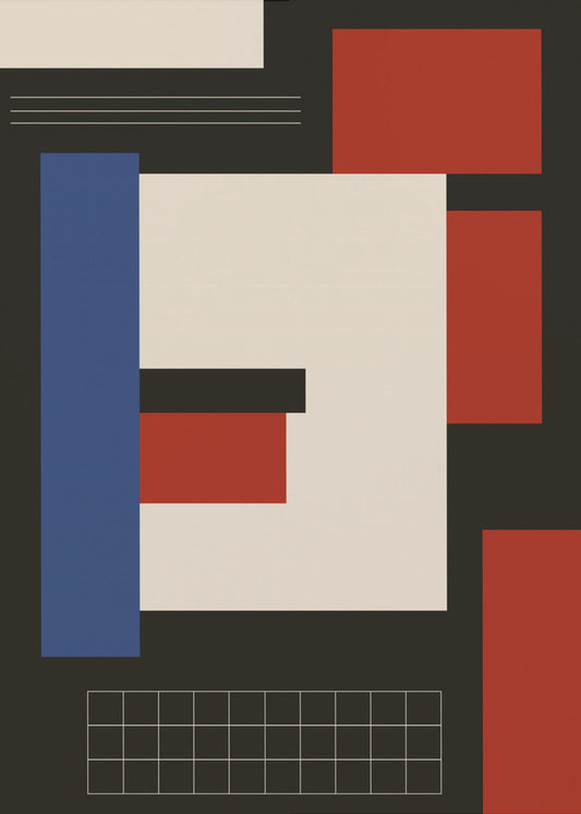 Built in Shapes no. 05 | Poster