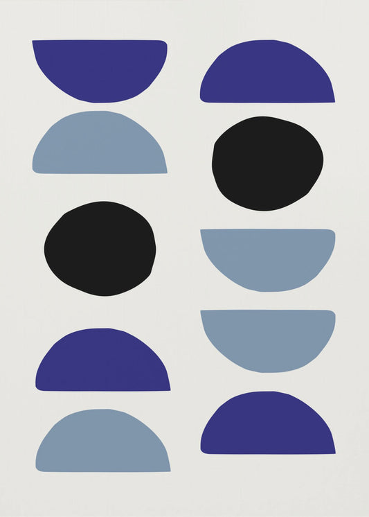 Blue Shapes 2 | Poster