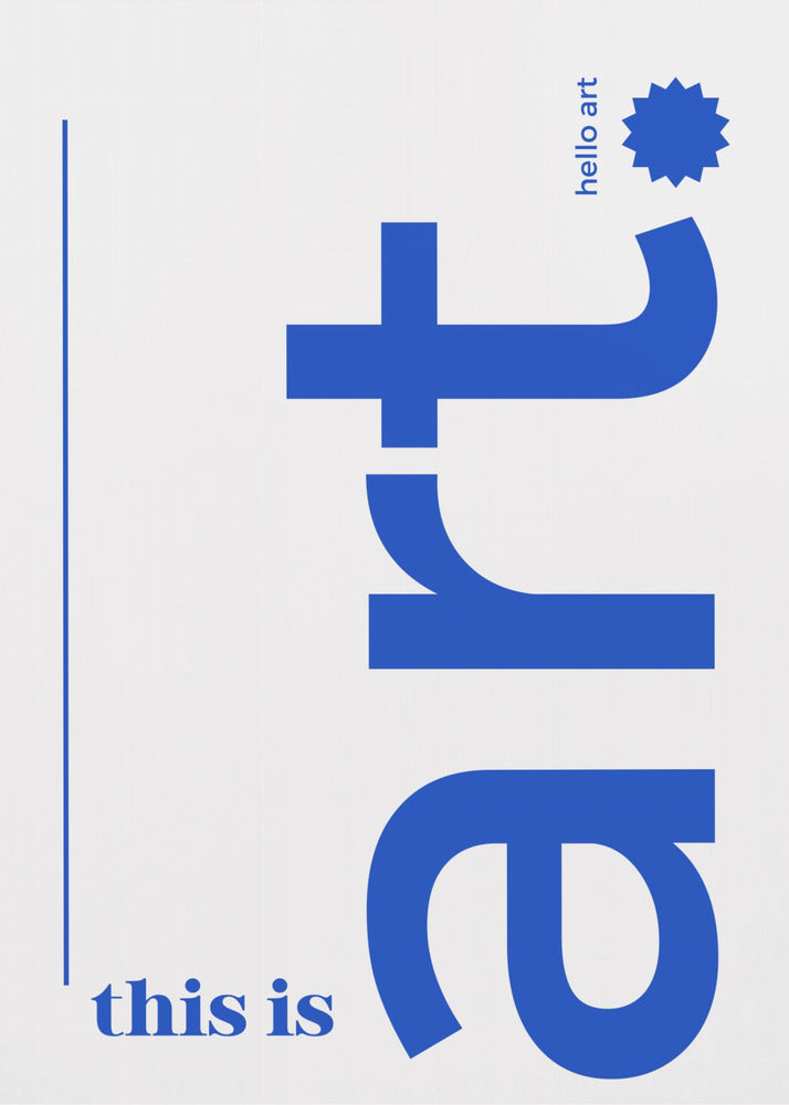 Hej fet typografi | Canvas