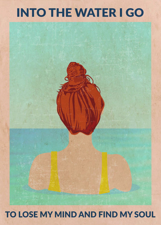 Into the Water (redhead) | Poster