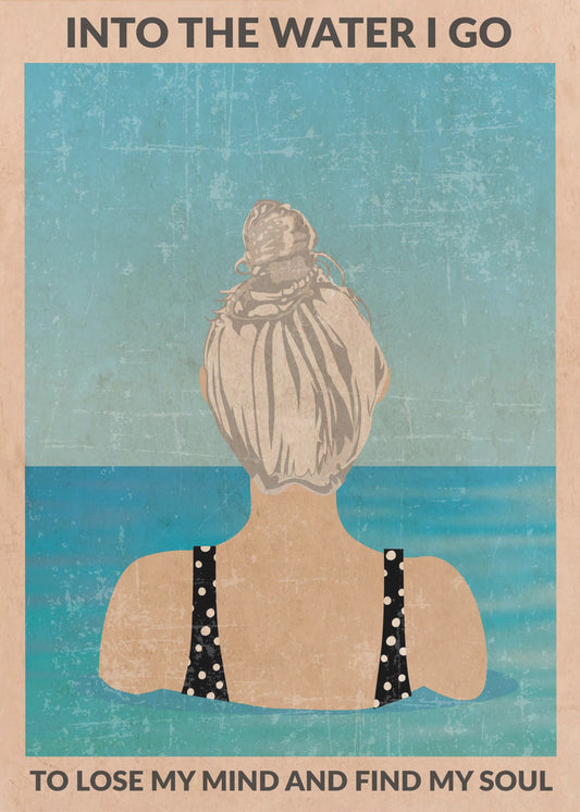 Into the Water (silver) | Poster