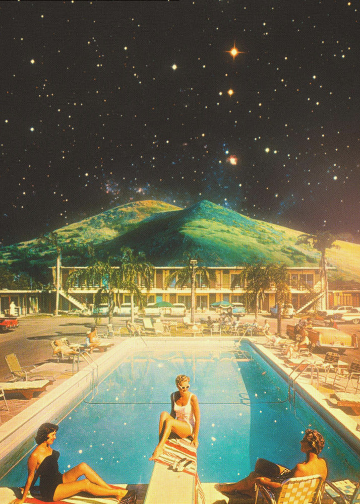 Weltraumpool | Poster