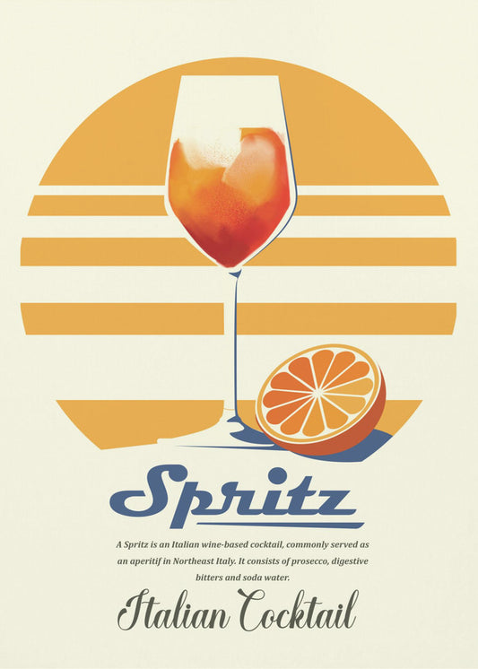 Spritz sommertrykk | Plakater - Kunsttrykk