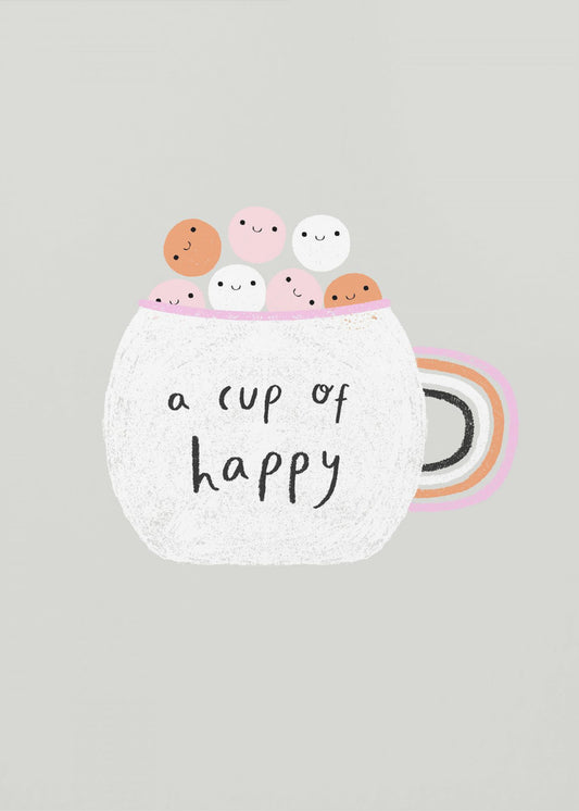 A Cup of Happy | Canvas