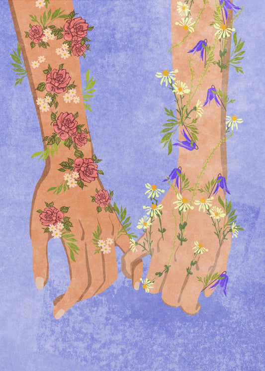 Holding hands | Canvas