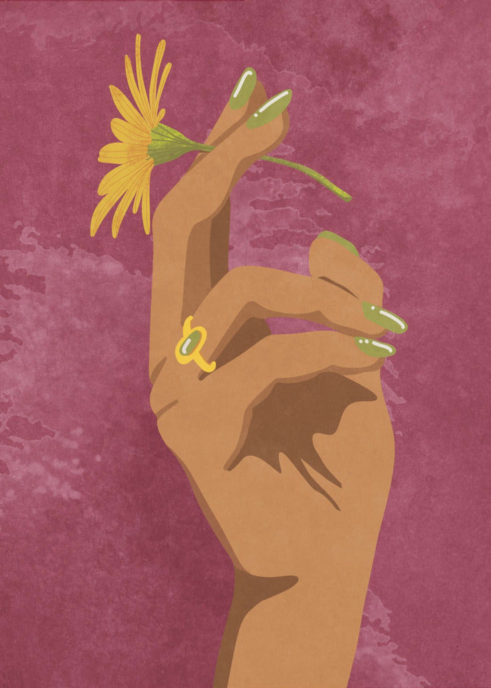 Flor humeante | Impresiones en Lienzo