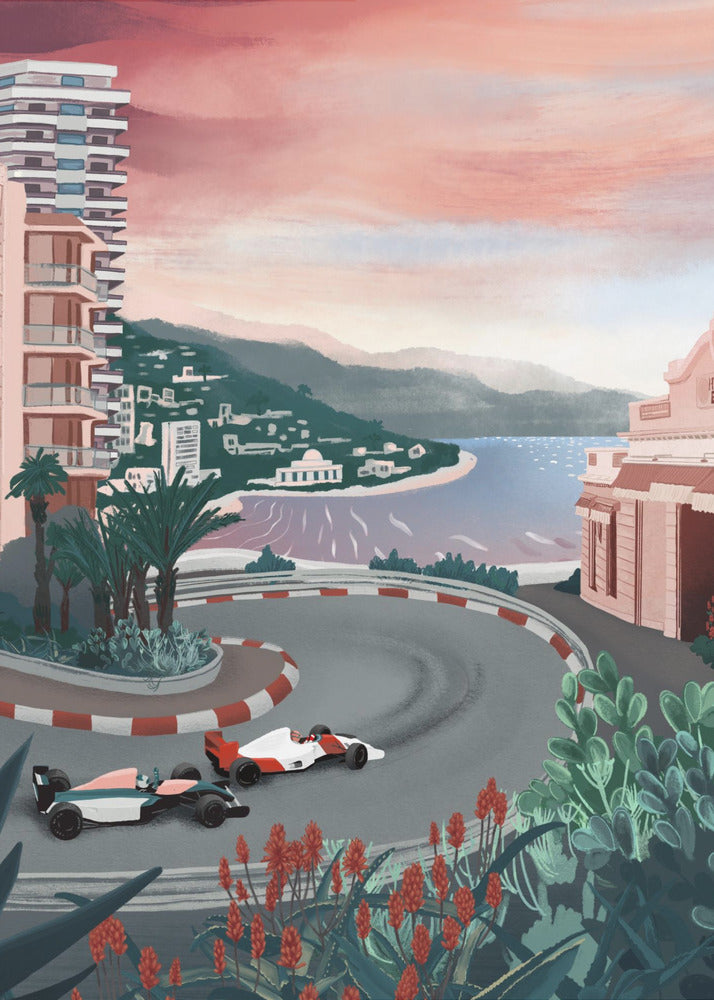 Circuit de Monaco | Tableaux sur Toile