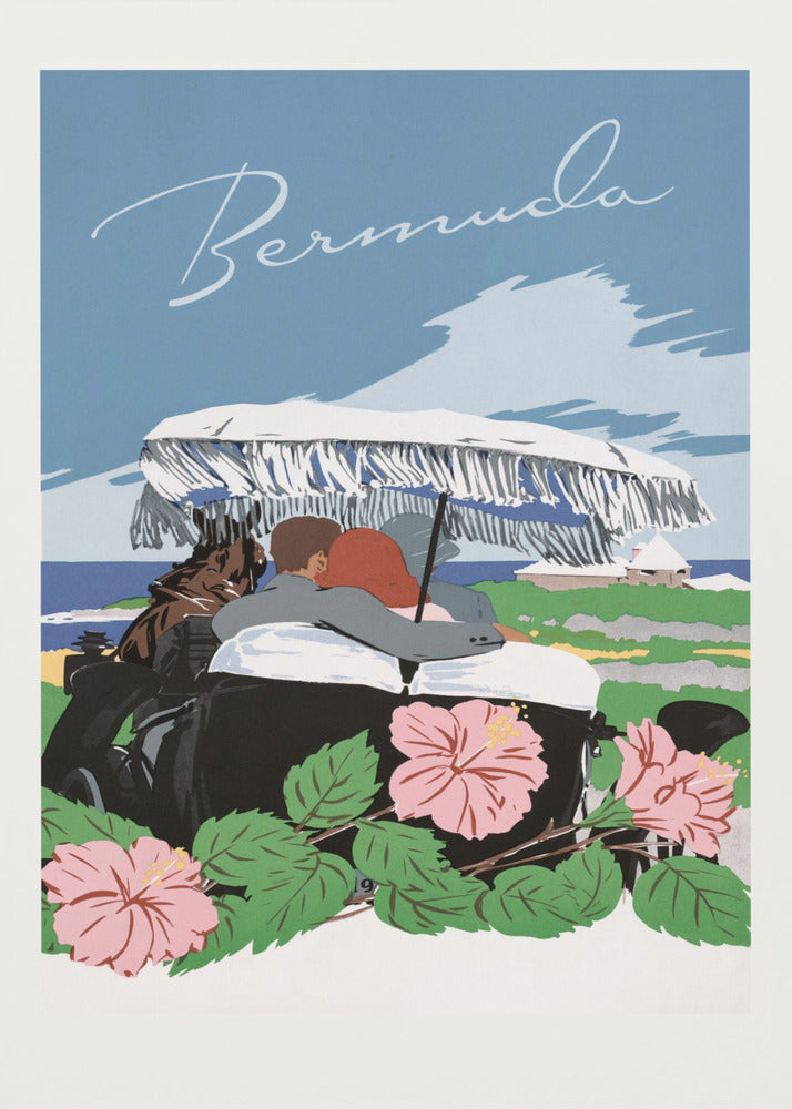 Bermuda (1940 1950) Di Adolph Treidler | Stampe su Tela