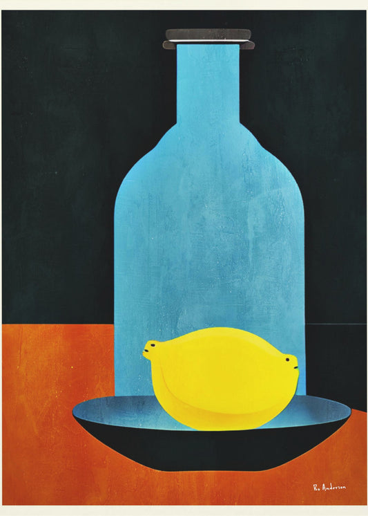 Flaska med (ensam) citron: Skinny Bitch | Poster