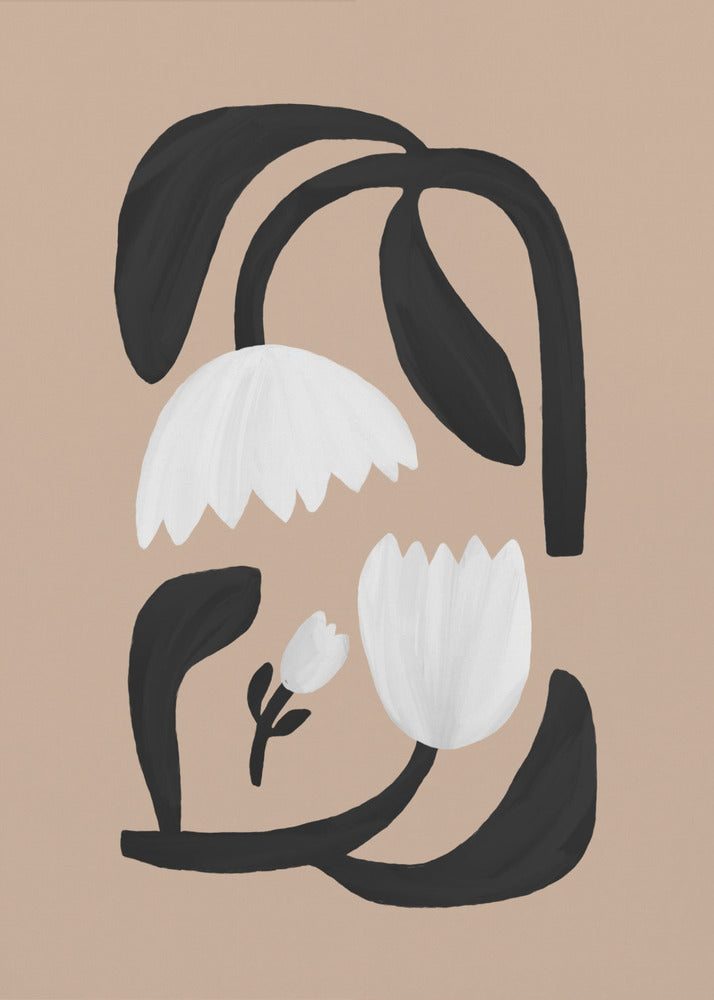 Scandi Botanisch I | Canvasprints