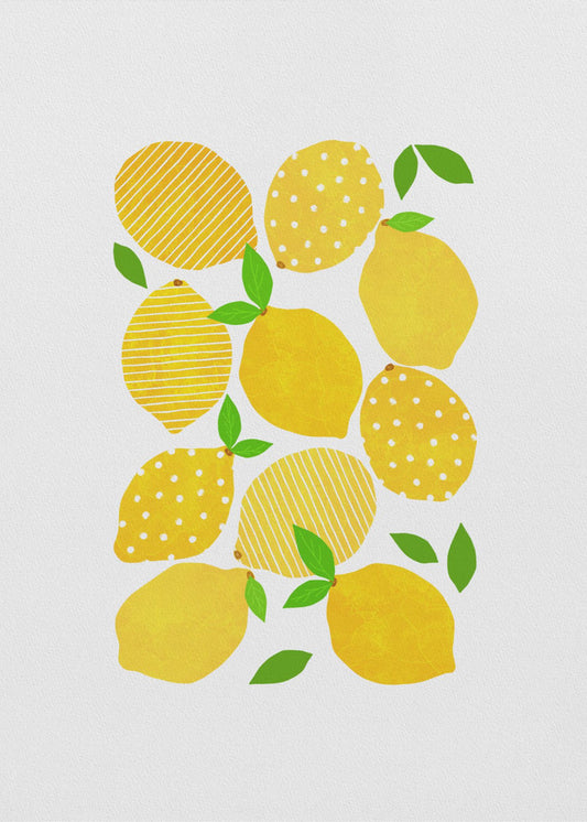 Lemon Crowd | Poster - Stampe d’Arte