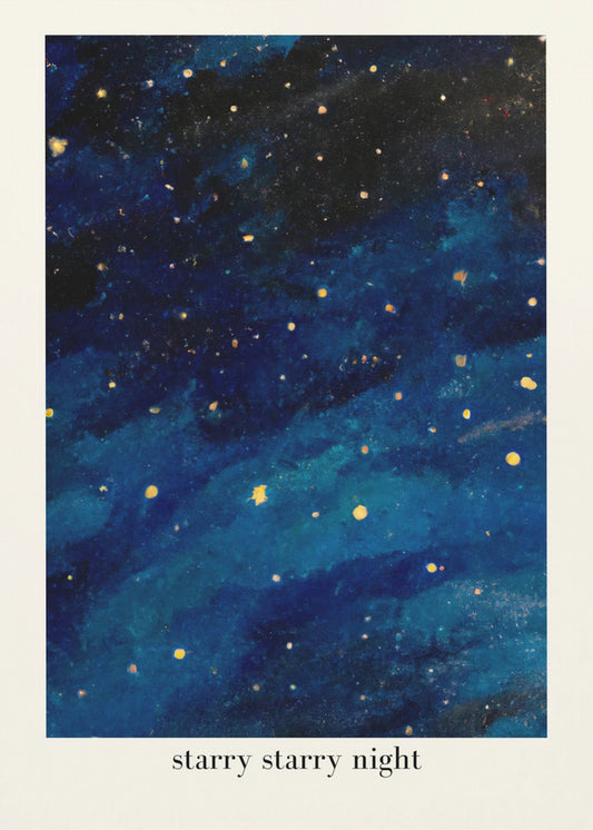 Notte stellata | Stampe su Tela
